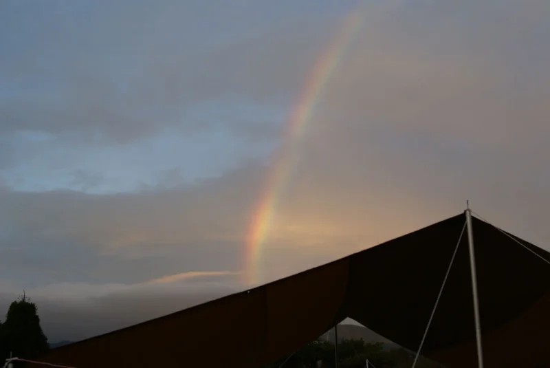 オートキャンプ場高原の里　レクタＬ　虹