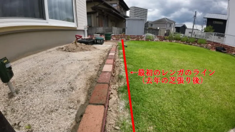 最初のライン
