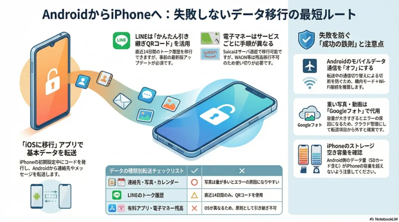 iPhone 17の設定が完了して使えるようになった様子